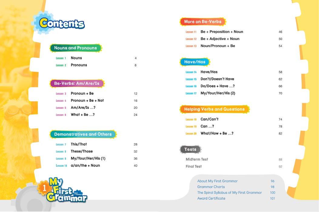 My First Grammar 1 Student Book 2Ed