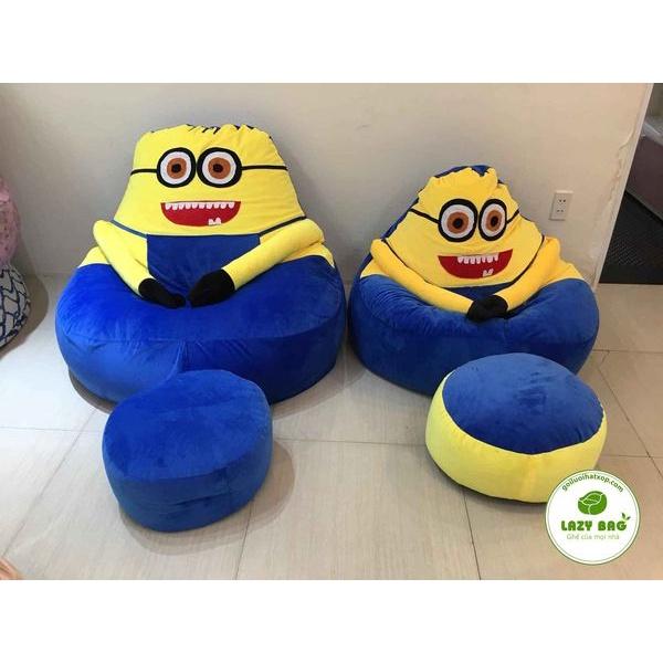 Ghế Lười hạt Xốp Minion siêu dễ thương cho các bé