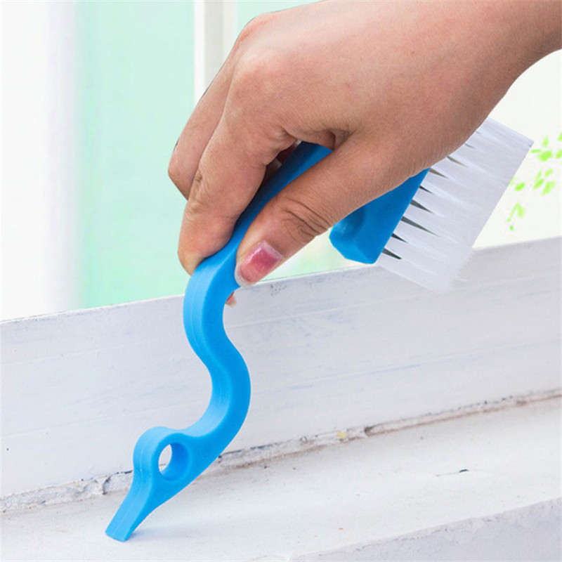 Bàn Chải Vệ Sinh Khe Cửa Sổ, Khe Tủ Trượt, Khe Cửa Trượt, Khe Bếp, Bàn Chải Chà Bụi Bẩn Đa Năng