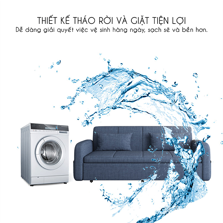Ghế sofa giường thông minh,Giường Sofa đa năng, giường sofa thông minh gấp gọn -Tặng kèm 2 gối