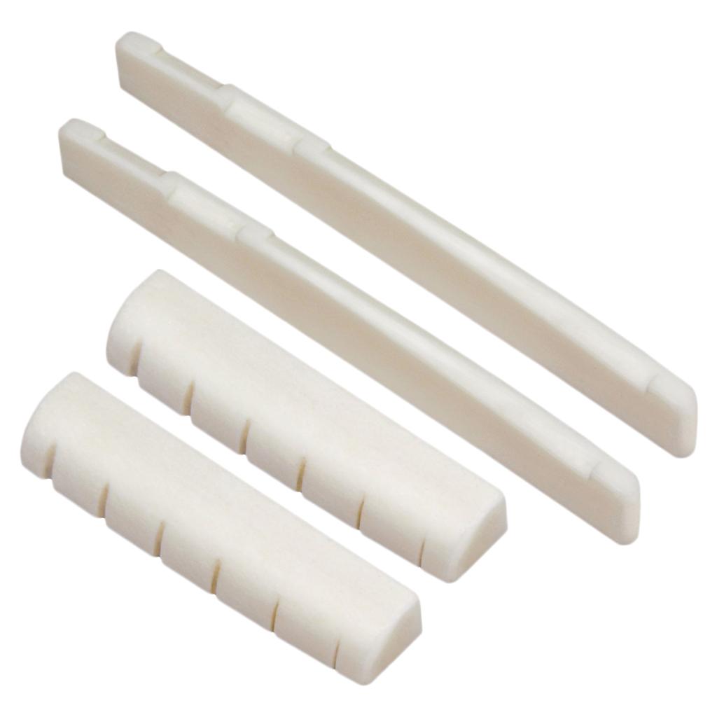 Bò Xương Đàn Guitar Hạt Xẻ Rãnh Yên Ngựa Khắc Cho 6 Dây Đàn Guitar Phụ Kiện