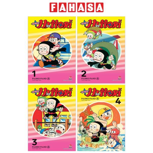 Combo Manga - Ninja Hattori: Tập 1 - 4 (Bộ 4 Tập)