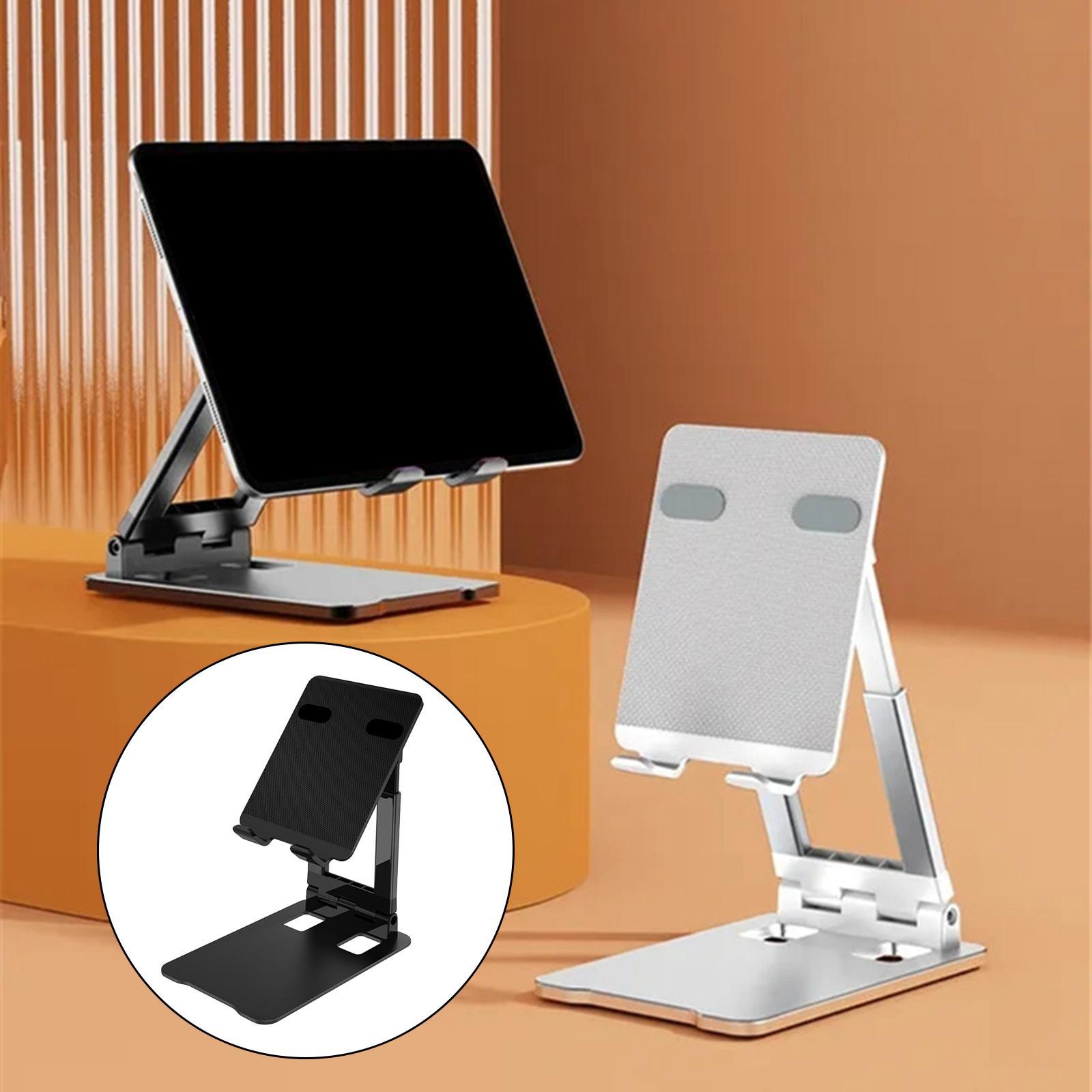 Tablet Stand Foldable Desktop Multi-Angle Portable Cradle Adjustable Holder Desktop