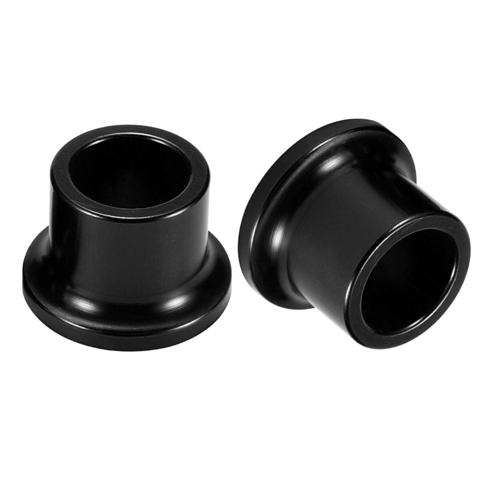2Pcs Motorcycle Rear Wheel Hub Spacers Collars Fits for CRF250L Black