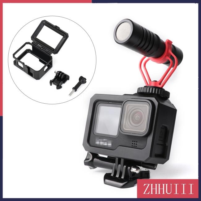 Bộ Khung Silicon Bảo Vệ Ống Kính Máy Ảnh Thể Thao Gopro Hero 9