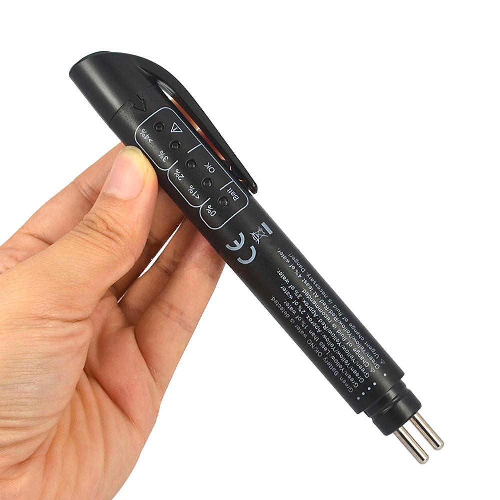 Bút Kiểm Tra Dầu Phanh Xe Hơi Tích Hợp 5 Đèn Led