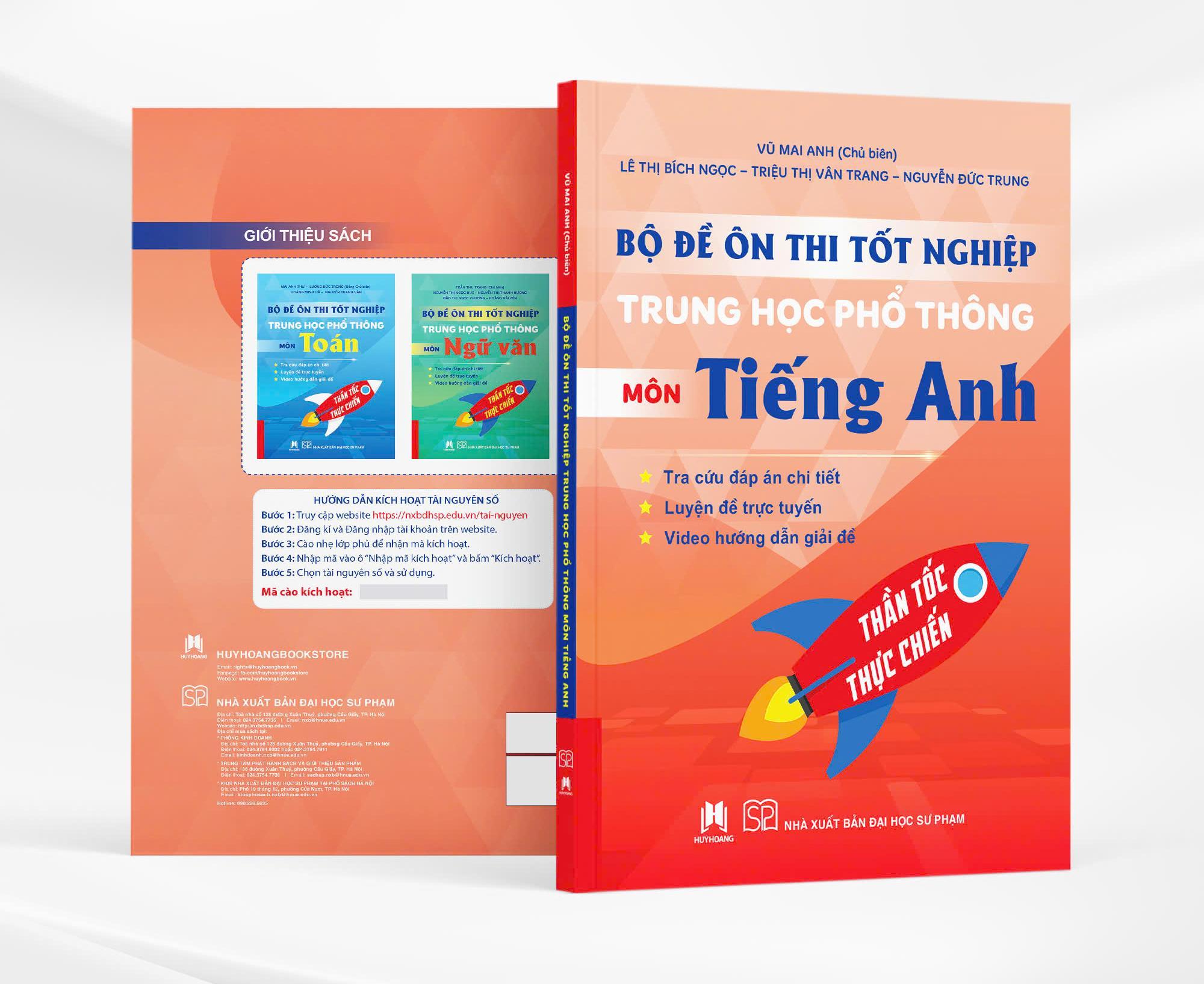 Sách - Bộ Đề Ôn Thi Tốt Nghiệp Trung Học Phổ Thông - Môn Tiếng Anh