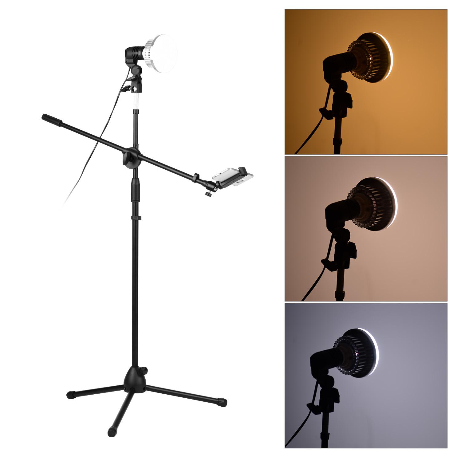 Bộ chân đế ánh sáng chụp ảnh chuyên nghiệp 140cm / 4,6ft có thể điều chỉnh độ cao,hợp kim nhôm