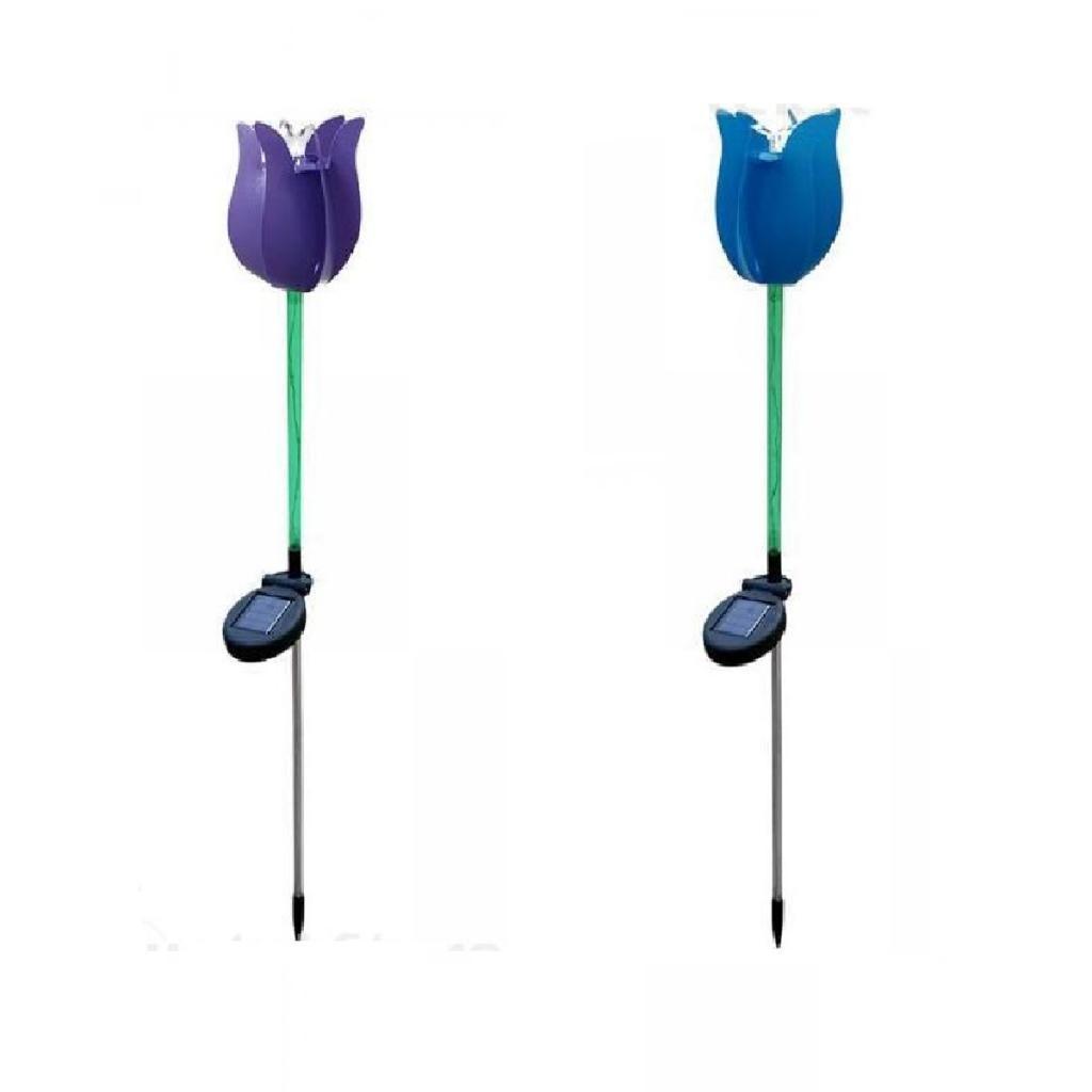 2pcs Solar Garden Lights for Yard Lawn Patio