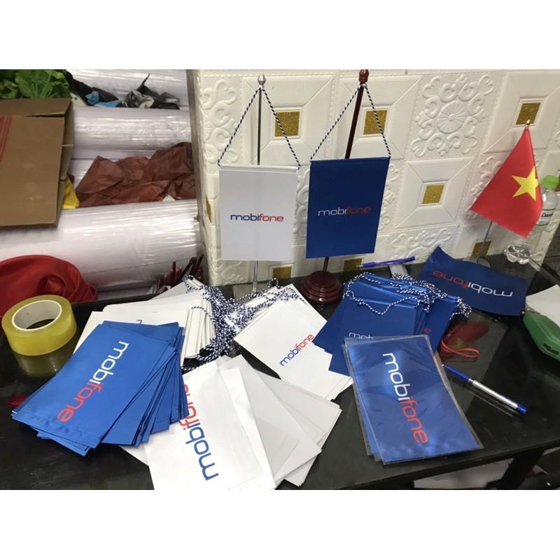 Cờ để bàn in logo công ty