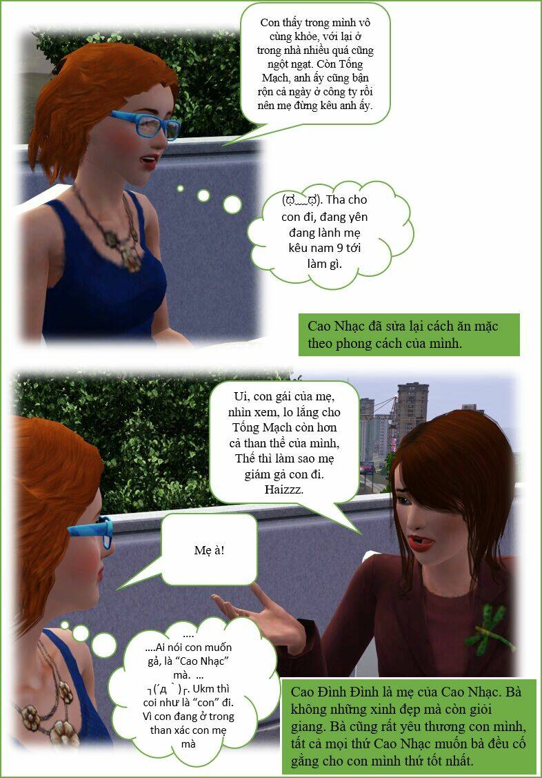 xuyên qua sách làm nữ phụ bi thảm-truyện sims chapter 2 4