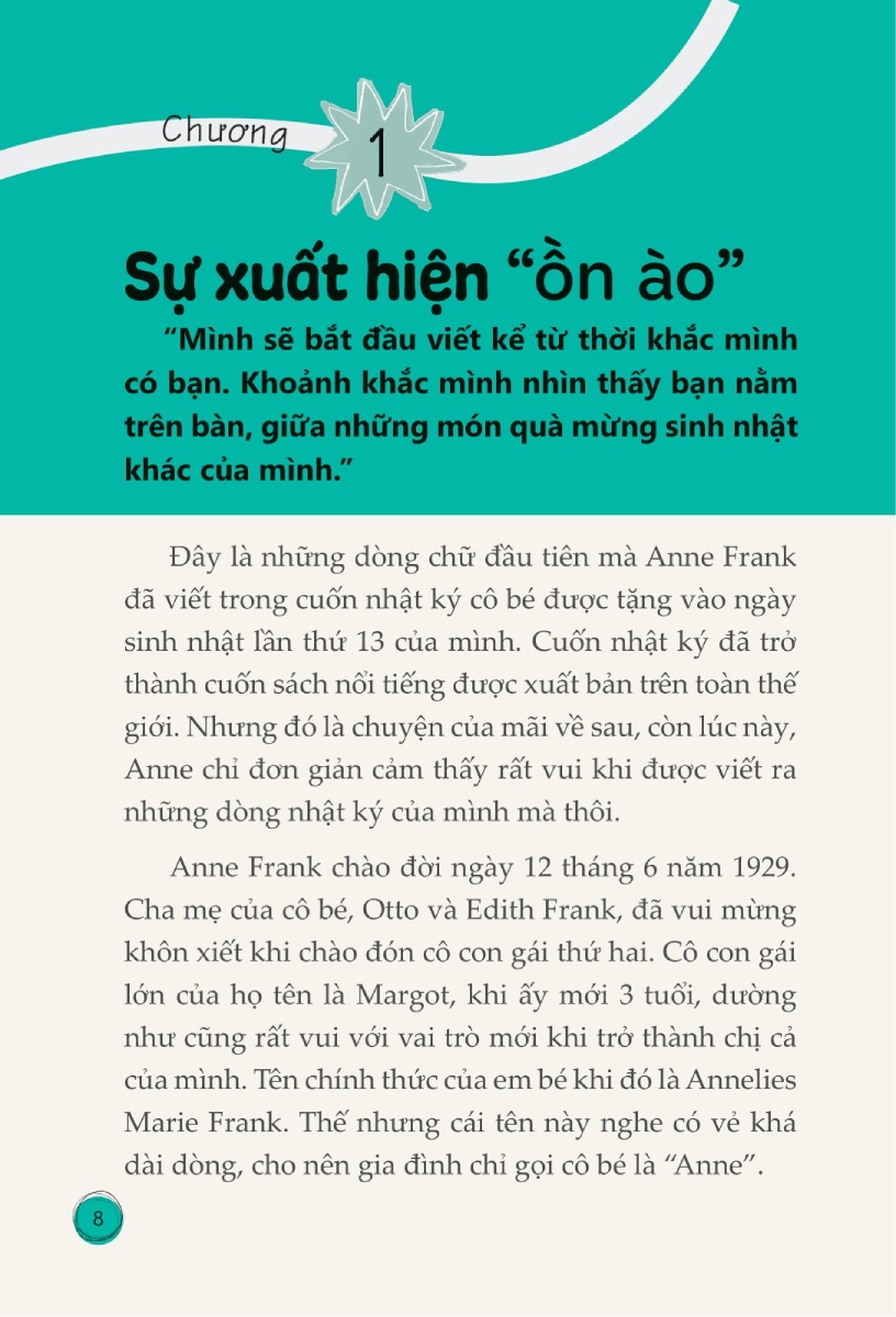Truyện Kể Danh Nhân Truyền Cảm Hứng - Anne Frank _DTI