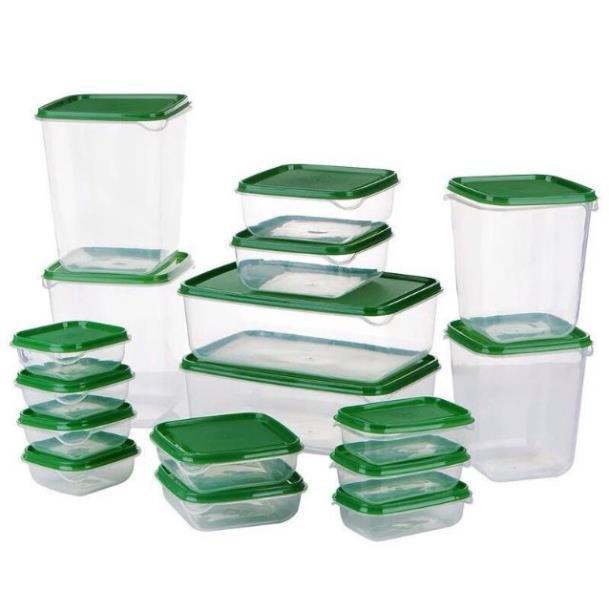 Bộ hộp nhựa 17 món