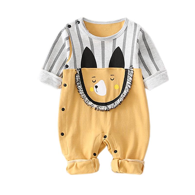 Bộ Bodysuit dành cho bé chất liệu cotton thun thoải mái và thấm mồ hôi-80101