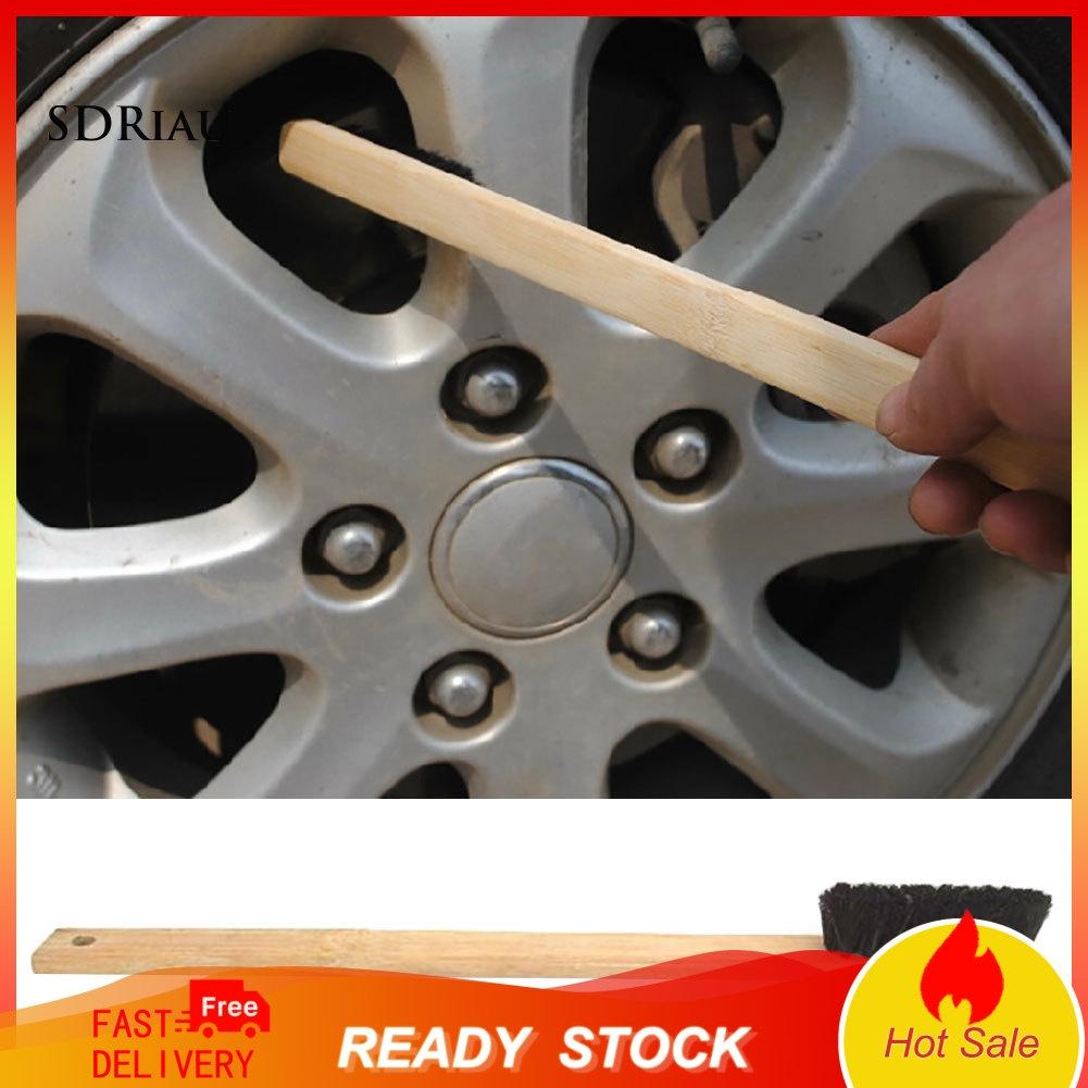 Bàn Chải Vệ Sinh Bánh Xe Hơi Cán Dài 40cm