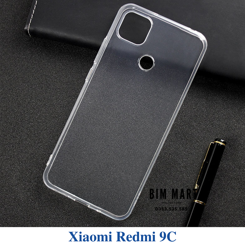 Ốp lưng dành cho Xiaomi Redmi 9C silicon dẻo trong suốt cao cấp A+