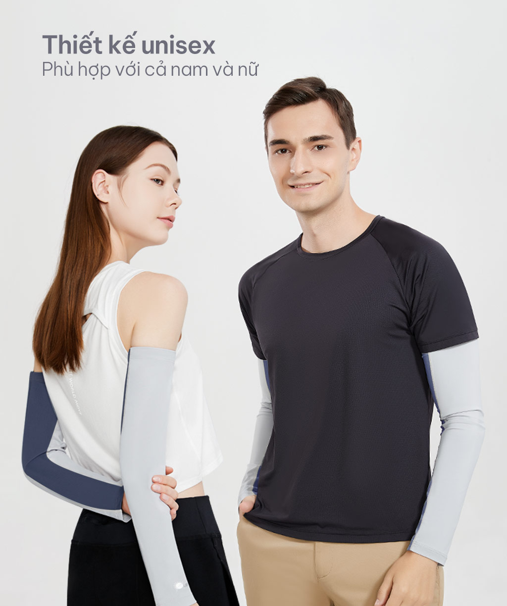 Ống Tay Chống Nắng Unisex Apex Cool UV100 KA23310 Chống Muỗi