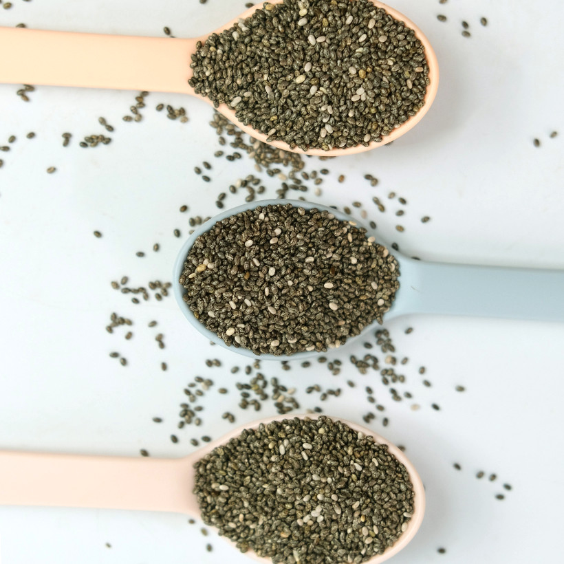 Hạt chia ăn kiêng GUfoods - Dồi dào chất xơ, Bổ sung Omega-3 hàng ngày, Eat clean, Keto, Thực dưỡng, Thuần chay