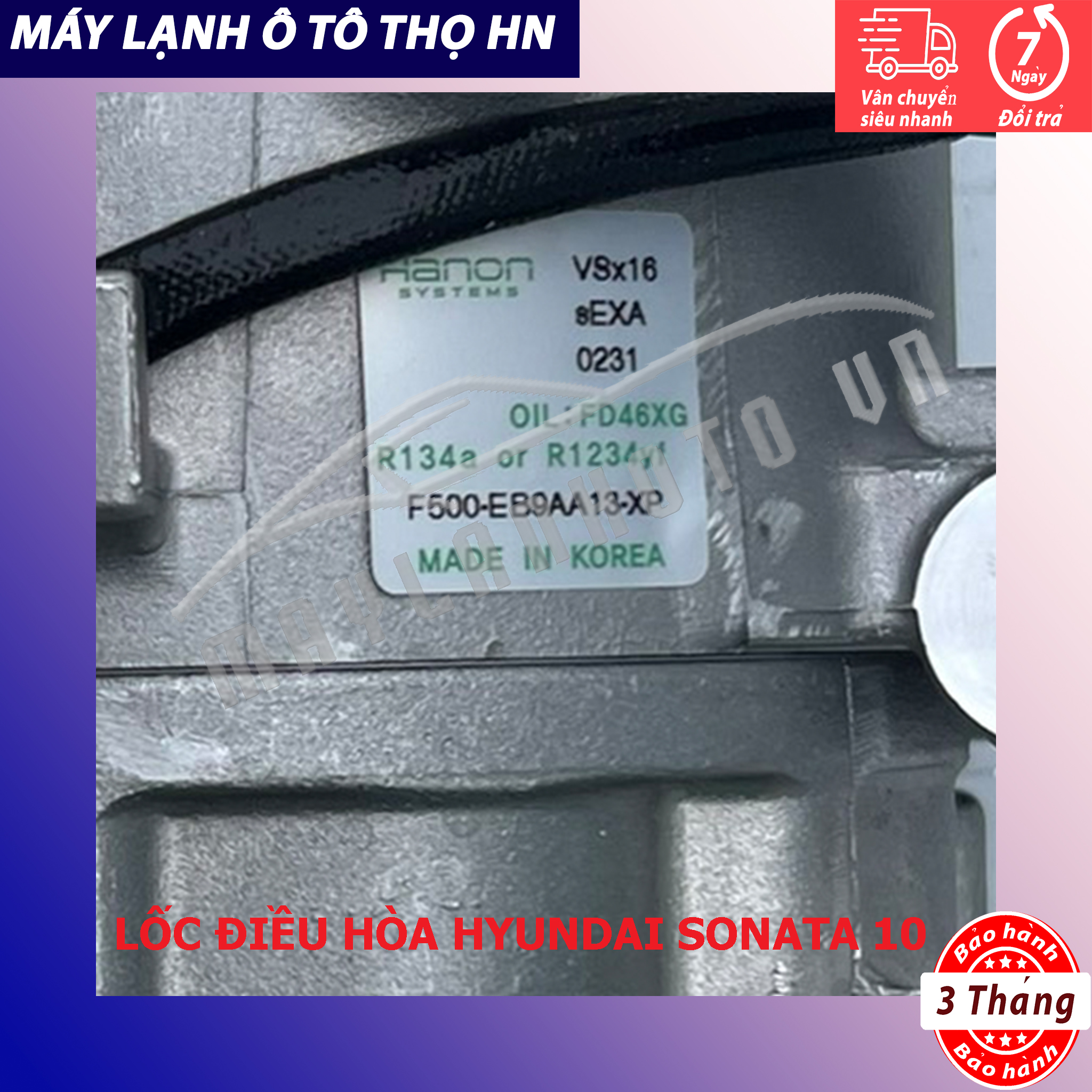 Lốc điều hòa Hyundai Sonata-Kia Optima 2009 2010 2011 2012 2013 xịn Hàn Quốc 09 10 11 12 13 97701-3R000