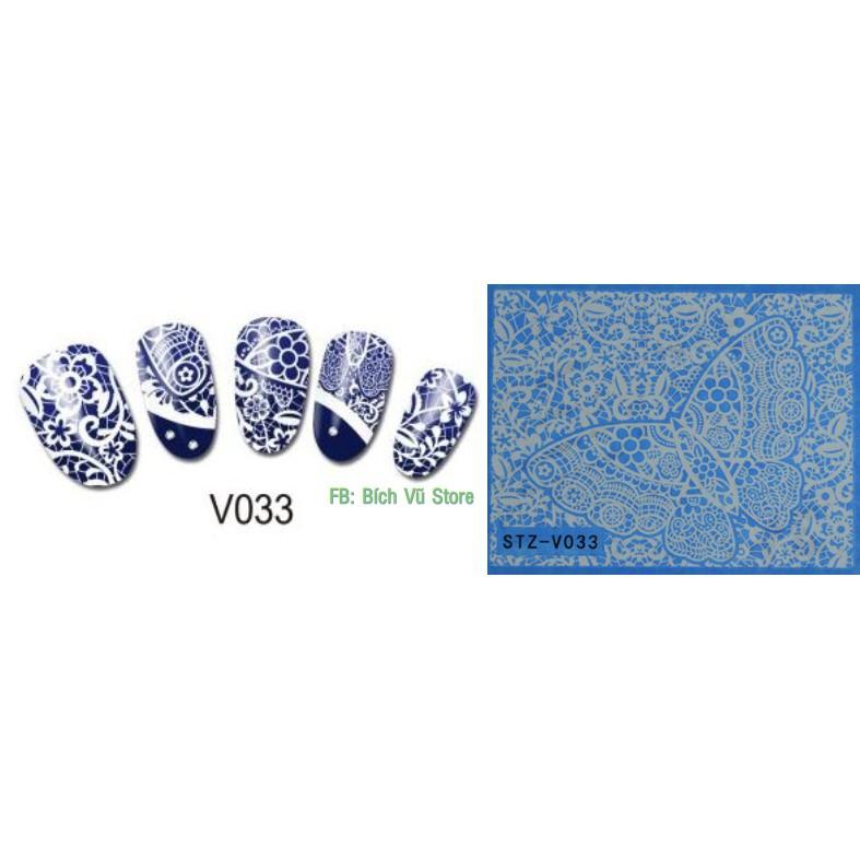 Decal nước dán móng mã STZ-V