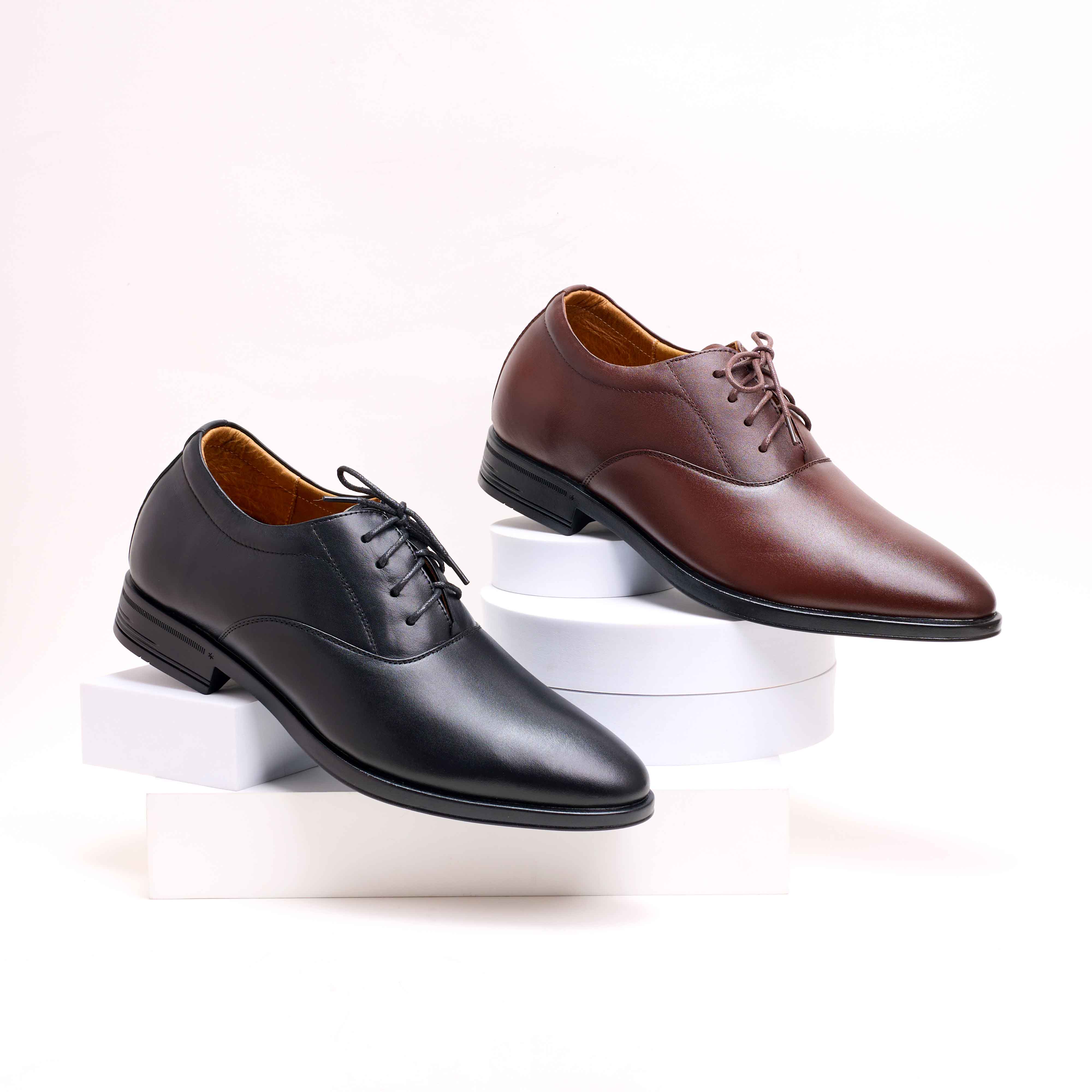 GIÀY TÂY NAM CỘT DÂY CAO CẤP PABNO PN21055 – NÂNG CHIỀU CAO