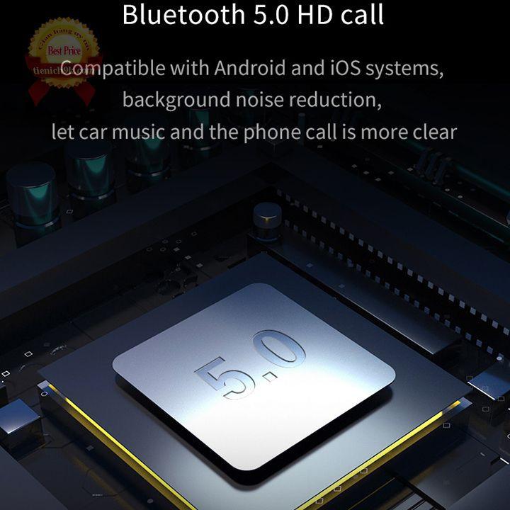 Tẩu sạc nhanh điện thoại phát Nghe nhạc Bluetooth trên xe hơi ô tô T66 Qualcom QC3.0 cắm thẻ nhớ micro USB 2 cổng