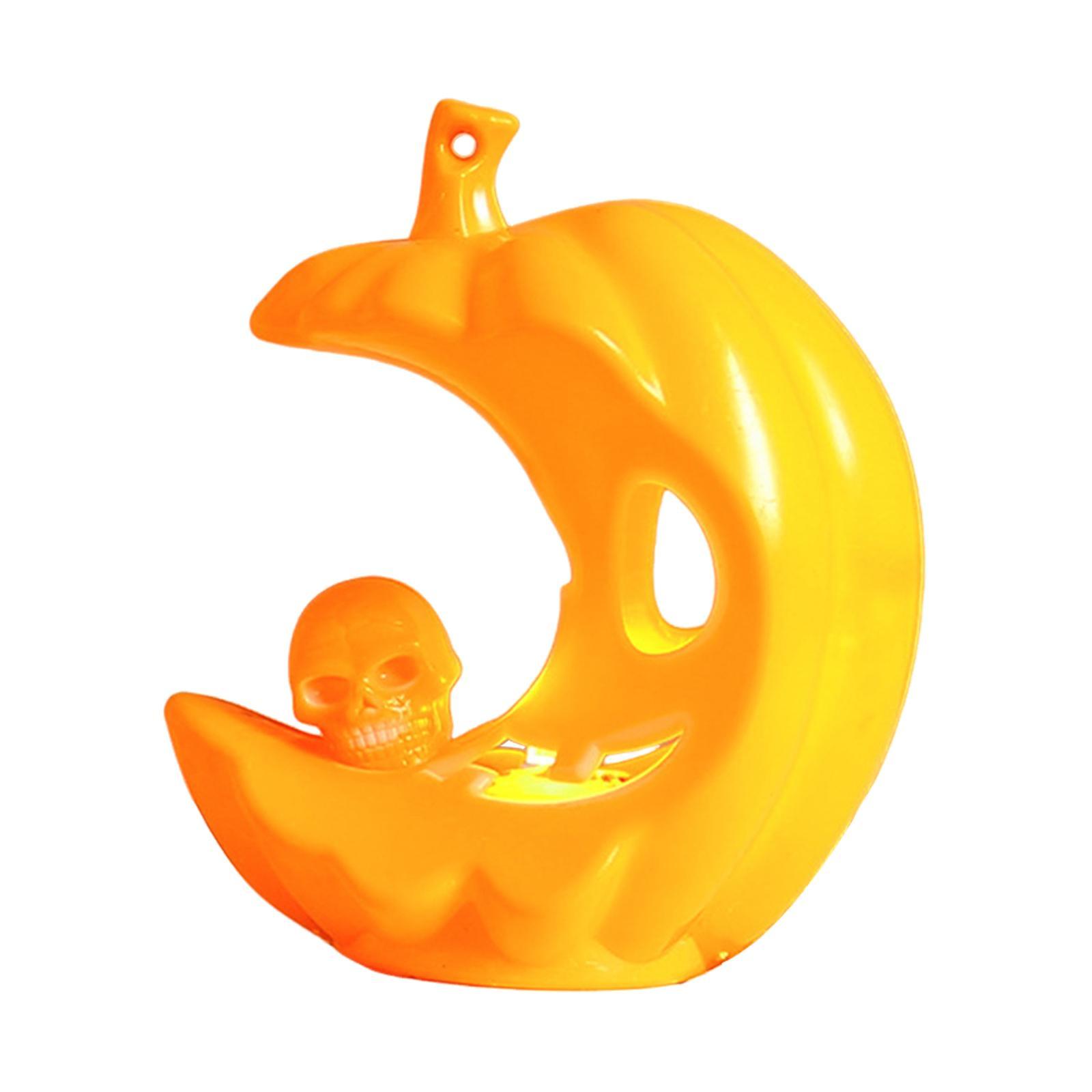 Halloween Moon Pumpkin Light Candle Light for Party Favor Dining Room