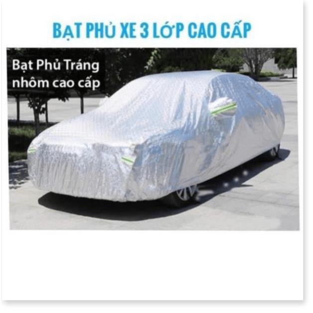 Bạt phủ tre xe oto tráng nhôm bạc cao cấp