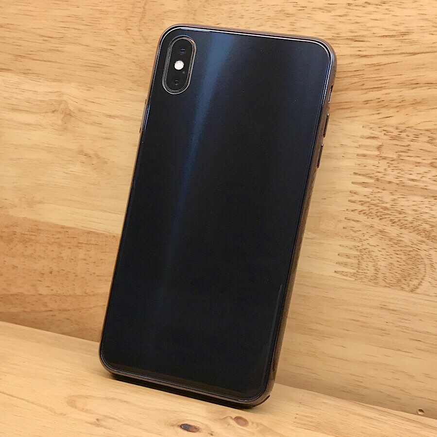 Ốp lưng iPhone Xs Max hiệu VIVA Vaso glass 9H / 6D - Hàng Nhập Khẩu