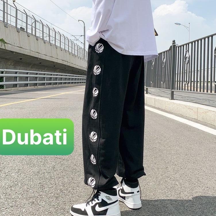 QUẦN JOGGER THỂ THAO NAM NỮ ỐNG BO HỌA TIẾT QUẢ CẦU PHONG CÁCH SANG CHẢNH MỚI- TOKYO FASHION