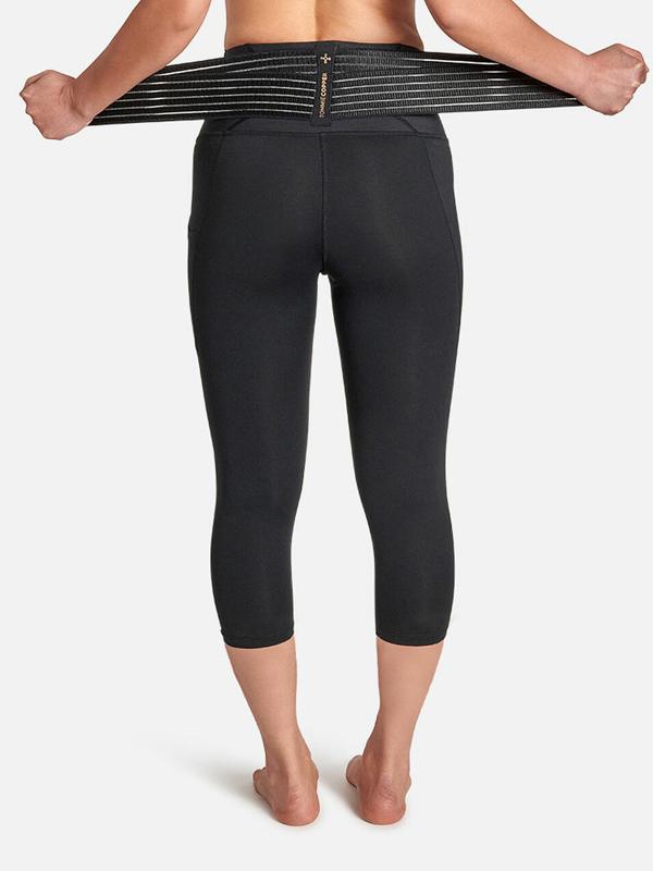 Quần Legging Lửng Tommie Copper Women's Pro-Grade Lower Back Support Capri with Adjustable Straps - SIZE M