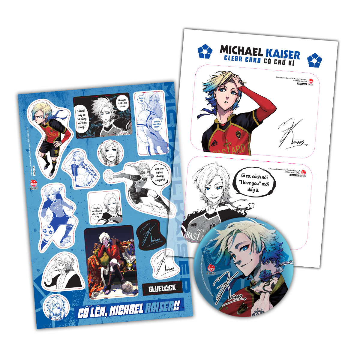 Sách Bluelock Tập 29 (Bản Đặc Biệt) [Tặng Kèm Hộp Quà 6 Món Với Chữ Kí Nhân Vật (Set Huy Hiệu, Set Sticker, Set Clear Card)]