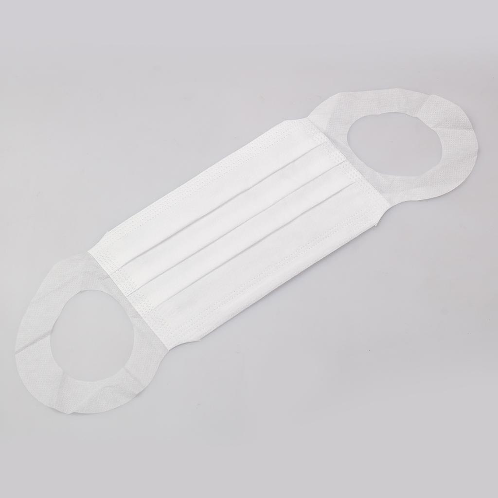 50 Pieces Non-woven Cloth Disposable Face Mask With Ear-hook