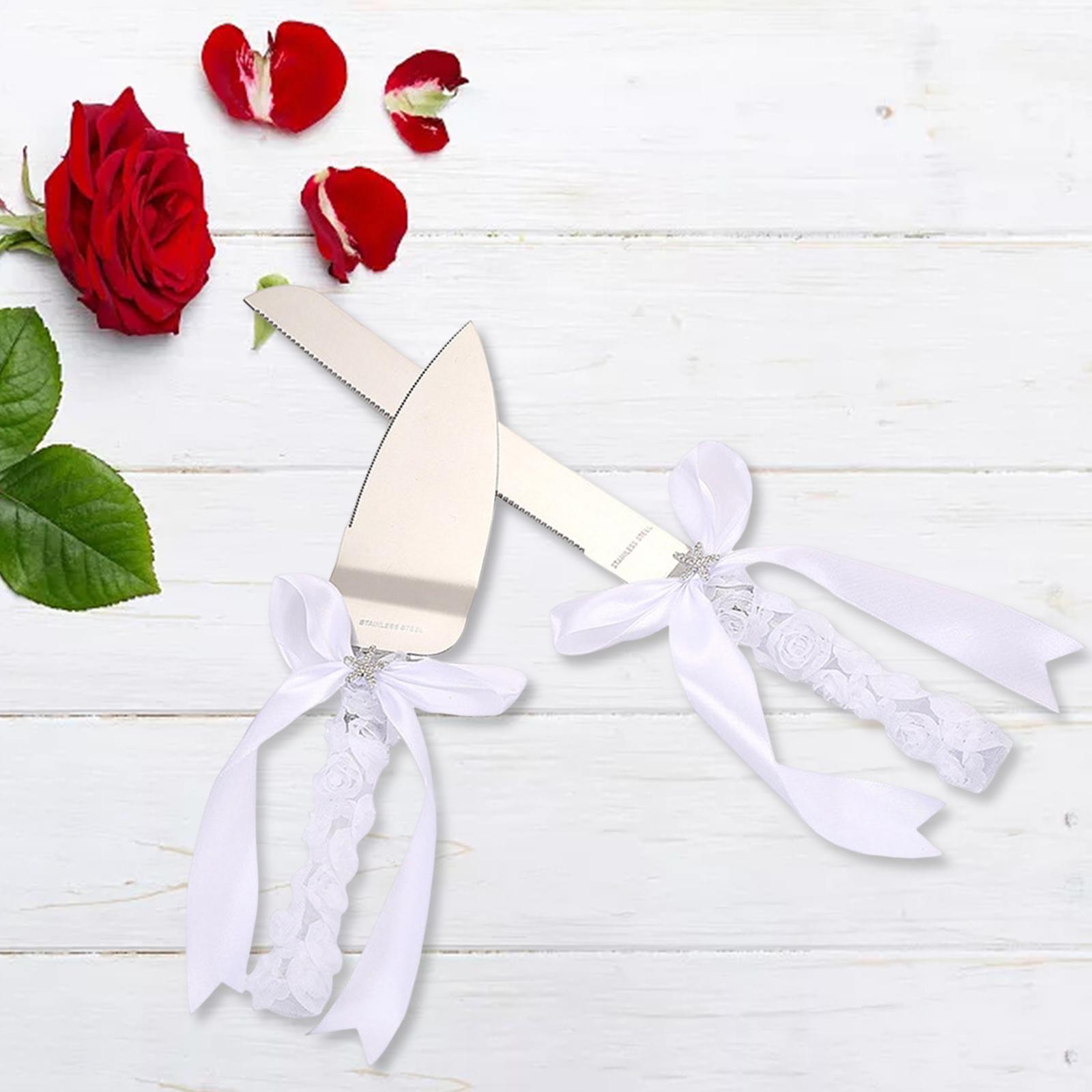 Wedding Cake Server Set Cake Cutting Set Baking Tool for Dessert Baking