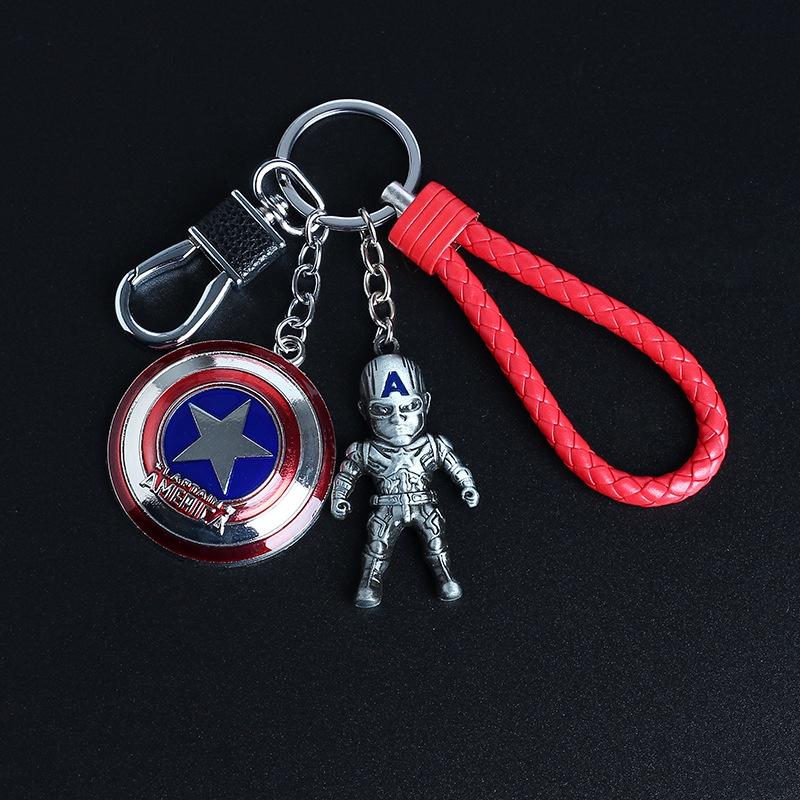 Móc Khóa IRON MAN Avengers Kuu Clothes Màu Bạc Cao Cấp - Móc Khóa Siêu Anh Hùng Thép Titan Không Gỉ -IRONMAN Avenger