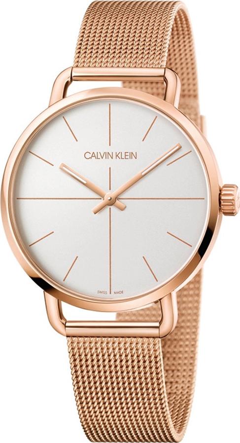 Đồng Hồ Nam Calvin Klein Dl-K7B21626 2K SG Vỏ Dây Lưới Vàng Hồng