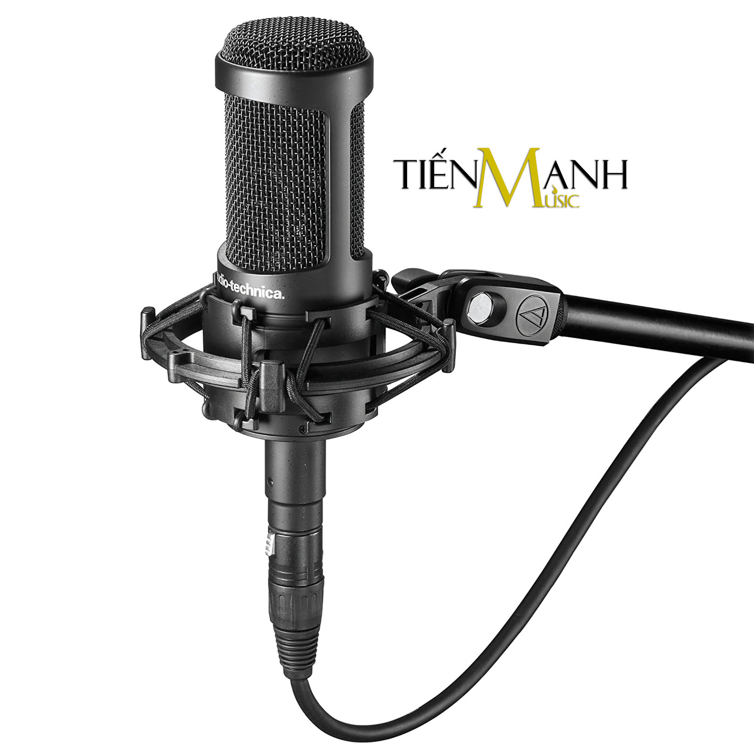 [Tặng Cable Canon 3m] Audio Technica AT2050 Mic Condenser Thu Âm Phòng Studio, Micro Biểu Diễn Chuyên Nghiệp Microphone Cardioid AT-2050 Hàng Chính Hãng Japan - Kèm Móng Gẩy DreamMaker