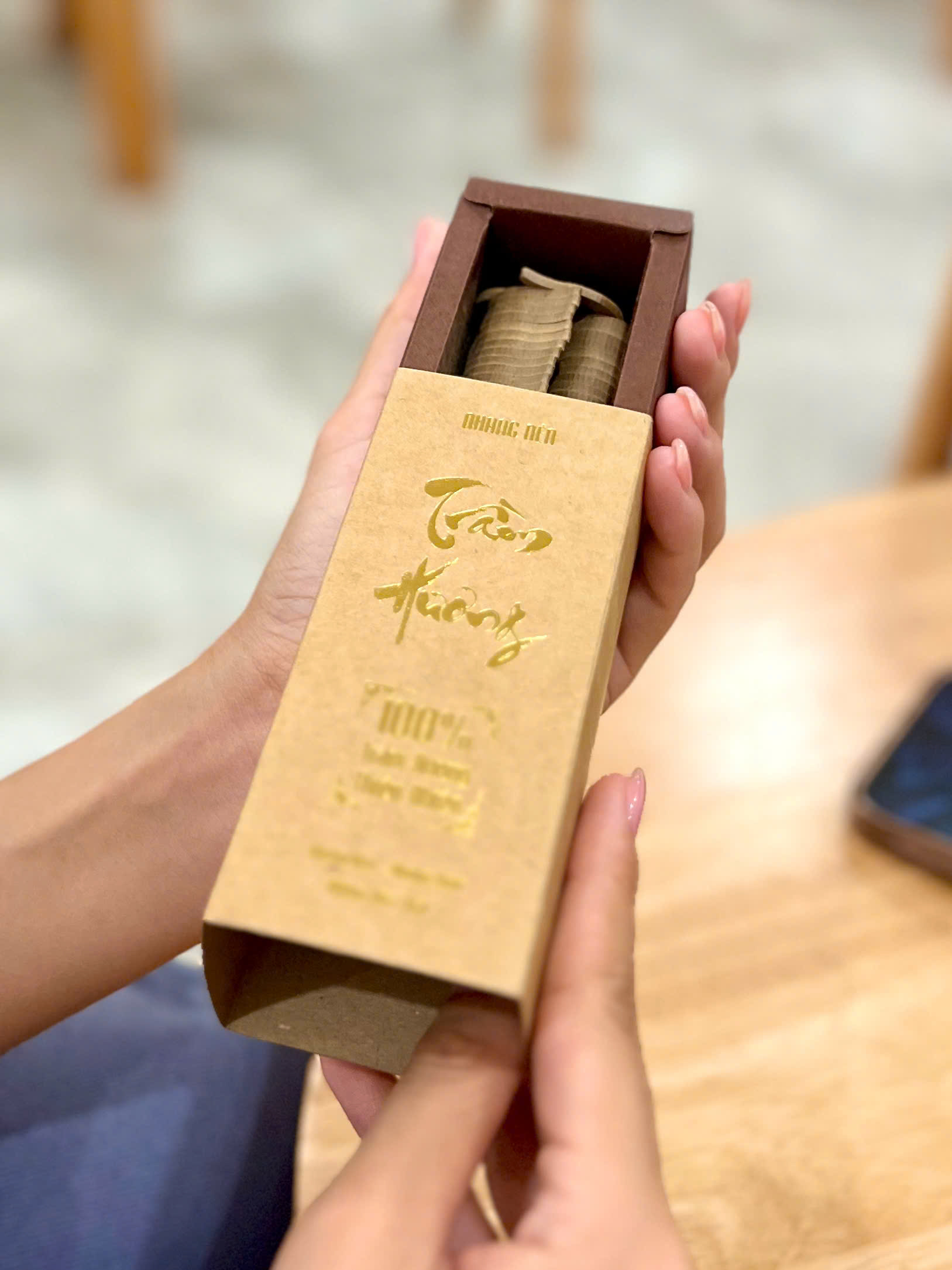 Nhang trầm cao cấp VÂN MÂY dùng để tiếp khách, tự thưởng thức, thiền trà, trà đạo