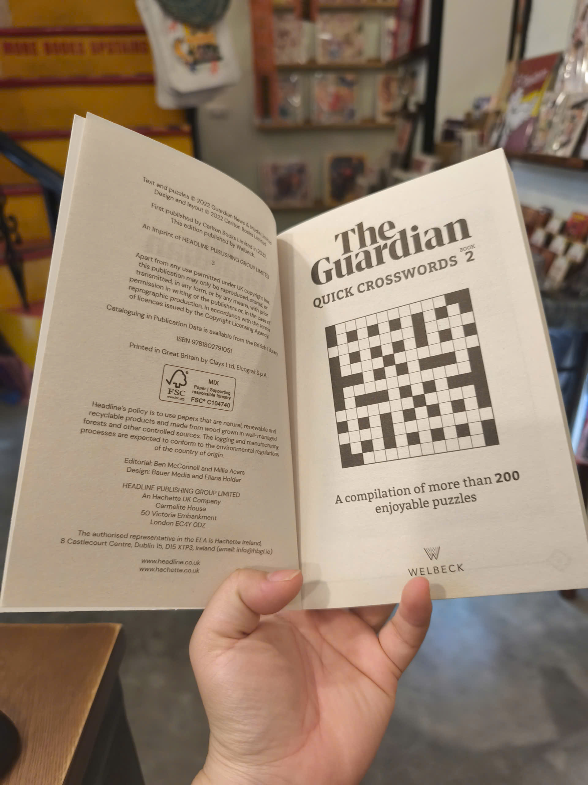 Sách - The Guardian Quick Crosswords 2 | Games / Ngoại văn Nhập khẩu UK / Trò chơi ô chữ giải trí