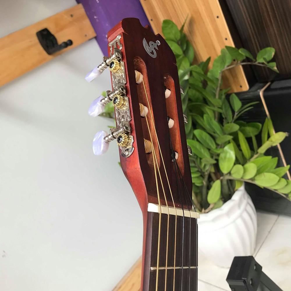 ĐÀN GUITAR GỖ HỒNG ĐÀO LOẠI DÂY NILONG