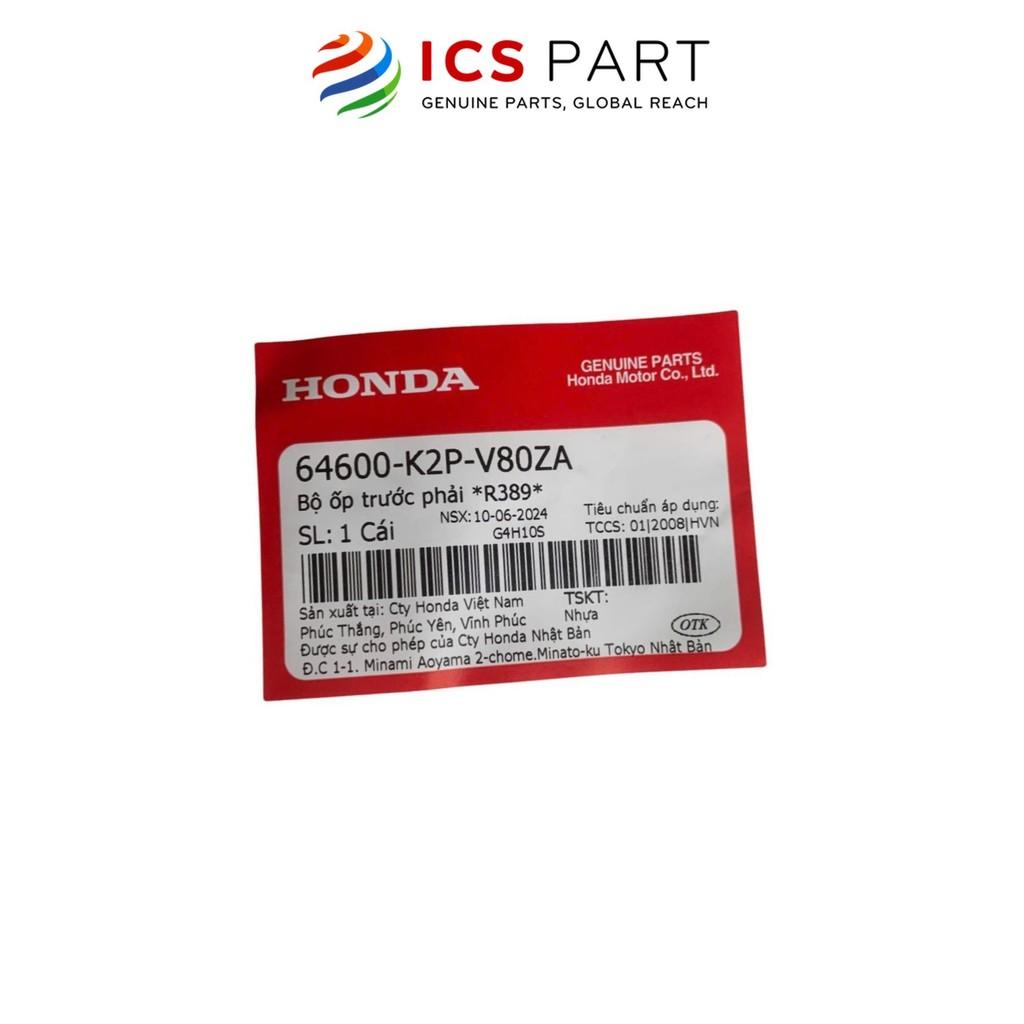 Cánh Yếm Phải HONDA Winner 2022 Đỏ Đen R389 (64600K2PV80ZA)