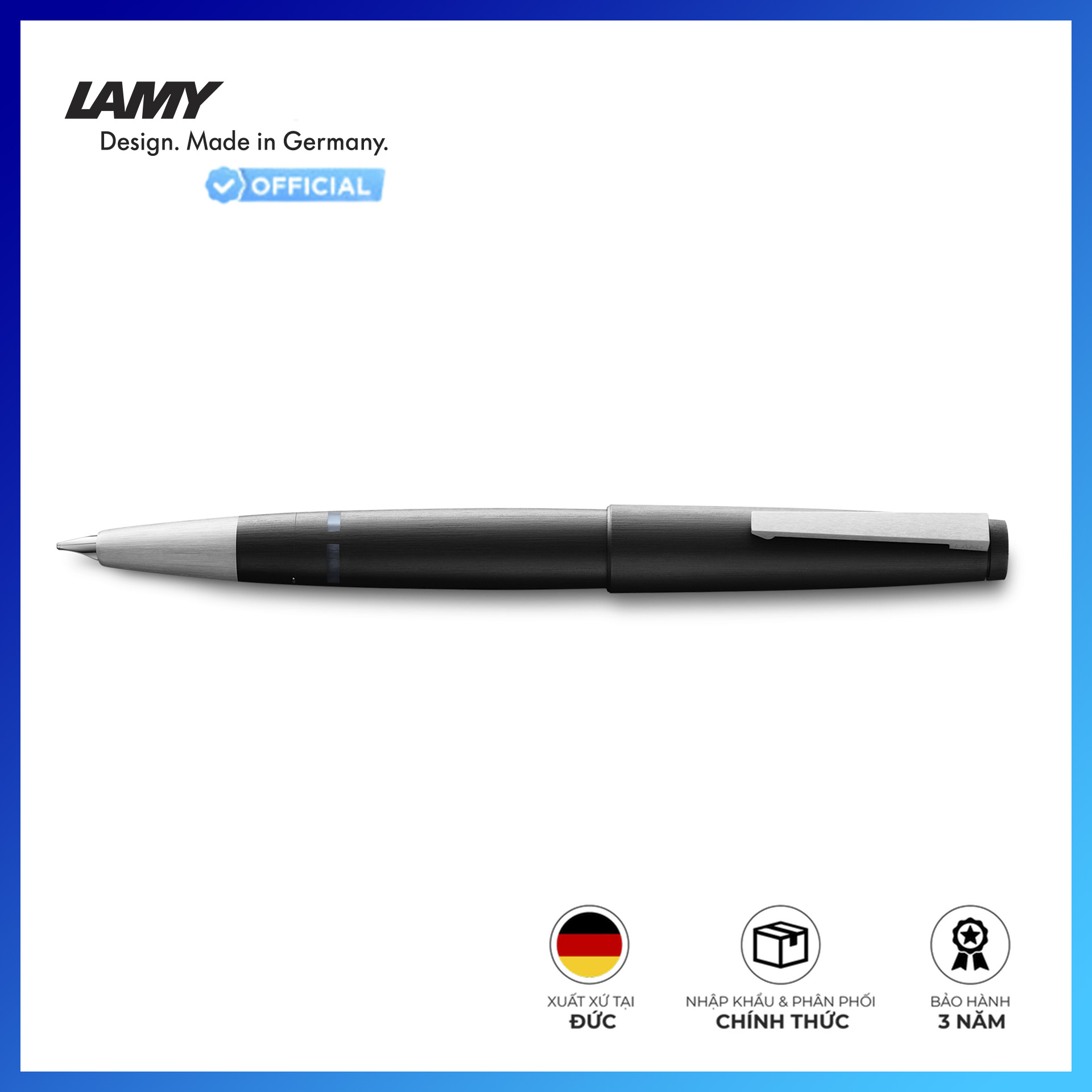 Bút máy LAMY 2000 (Black matt)