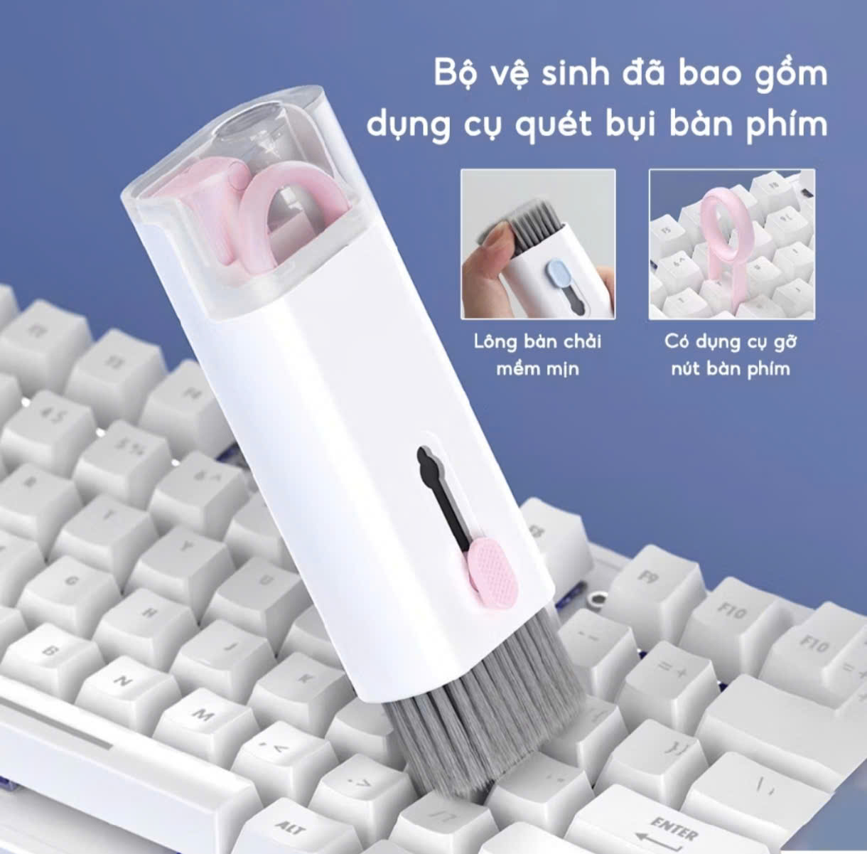 Bộ Vệ Sinh Laptop Đầy Đủ Dụng Cụ Chuyên Dụng Làm Sạch Màn Hình Và Bàn Phím Hiệu Quả