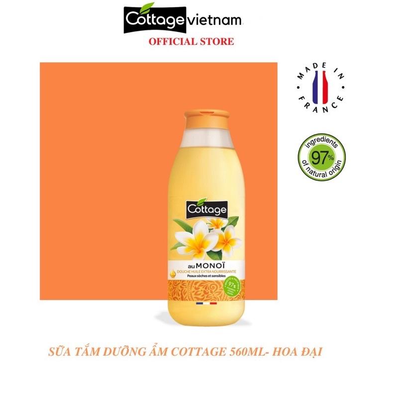 Combo Hộp Quà Tặng 2 Món sữa tắm Dưỡng ẩm Cottage 560ml và 750ml