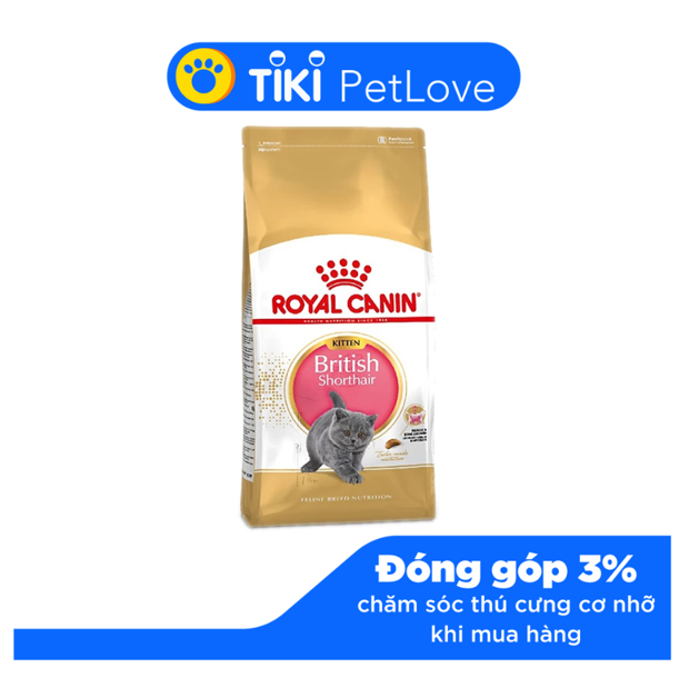 Thức Ăn Cho Mèo Royal Canin British Shorthair Kitten 2Kg