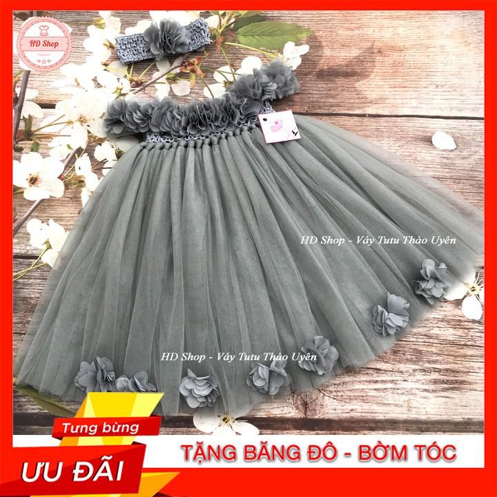 Váy Bé Gái Váy Công Chúa Cho Bé Gái Hoa Dải