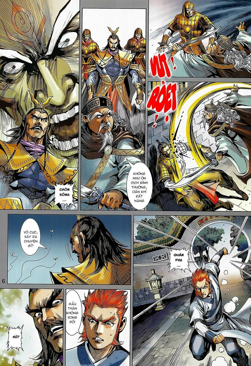 xuân thu mãnh sĩ chapter 12.1 6