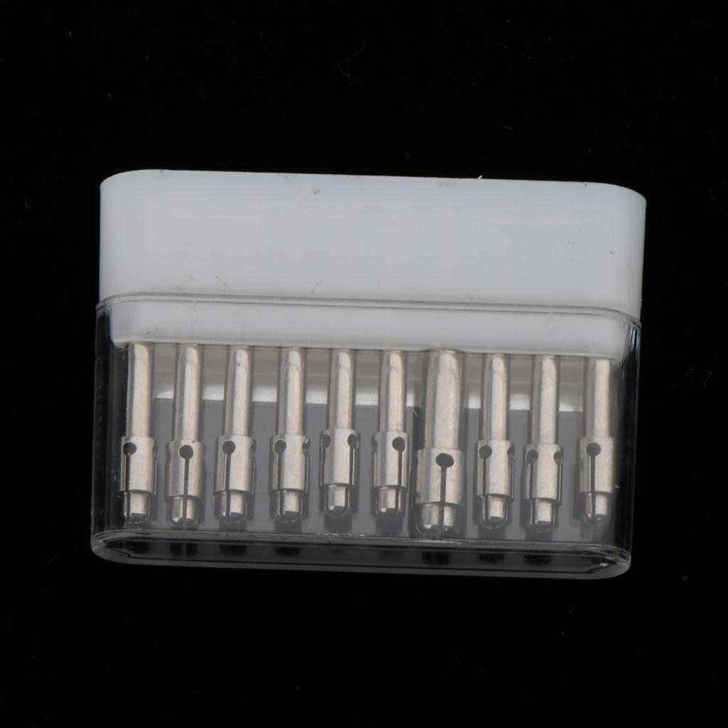 10 Pieces Lab Polishing Shank Mandrel Burs 2.35mm Rotary Tool