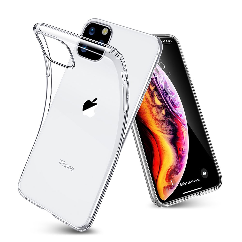 Ốp lưng cho iPhone 11 Pro Max Silicon trong suốt cao cấp chống va đập bảo vệ toàn diện