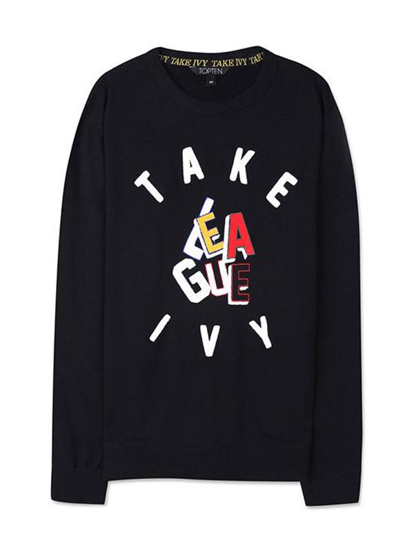 Áo Nỉ Nam Tay DÀi Topten Take League Ivy Sweatshirt - SIZE 100-105